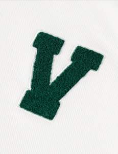 Sudadera de Algodón de Alta Calidad con Cuello Polo, Estilo Francés, Ribete a Rayas, Bordado Chenille, Básica, Deportiva, al por Mayor, OEM - Product Image 4