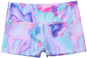 กางเกงขาสั้นเอวสูงสำหรับผู้หญิงกางเกงขาสั้นสำหรับใส่ไปยิมเล่นโยคะ - Product Image 4