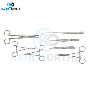 Juegos de instrumentos quirúrgicos veterinarios reutilizables de acero inoxidable de alta calidad para diagnóstico e inyección de KAHLU ORTHOPEDIC - Product Image 2