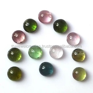 หินทัวร์มาลีนธรรมชาติ6มม. สำหรับการตั้งค่าเครื่องประดับ - Product Image 1