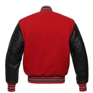 Chaqueta con letras personalizada, chaqueta con letras personalizadas Varsity, prendas de vestir personalizadas, chaqueta Bomber para hombre, logotipo bordado - Product Image 6
