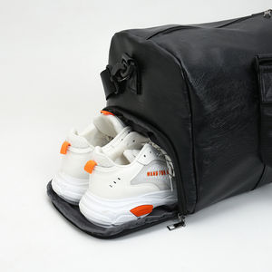 Sacs de sport de haute qualité en cuir PU avec compartiment à chaussures - Product Image 4