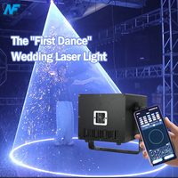 Cinderellas Traumhochzeit Laser-Lichteffekt 10W RGB Animation Mobile App Drahtlose Steuerung Hochzeitsparty Bühnenlicht für den Eröffnungstanz