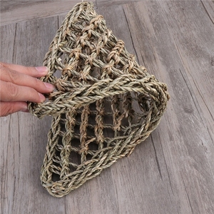 Hamaca de hierba marina tejida natural, accesorio para reptiles, monitor de lagarto Gecko, área de descanso para escalar, hecha a mano - Product Image 3