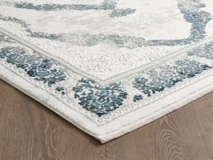 Turkish Luxury <b>Machine</b> Made Carpet Inci Diamond Navy Blue Premium Living Room Area from Gaziantep Manufacturer - Product Image 3
