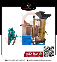 VEERA BIOPOWER Biomasse-Vergaser G100 100KW Edelstahl ISO9001-Zertifiziert Gebrauchte Stromerzeugung Indische Holzschnitzel