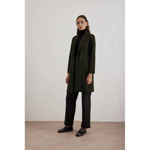 Cardigan à col châle en cachemire et laine pour l'automne et l'hiver, style décontracté - Product Image 2