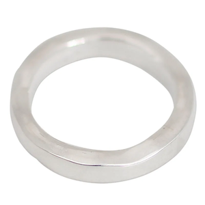 Hand Made <b>Sterling</b> <b>Silver</b> Curvy <b>Band</b> Ring from India for Women Anniversary <b>Wedding</b> Parties Gifts Idea Bulk Fine Jewelry - Product Image 3