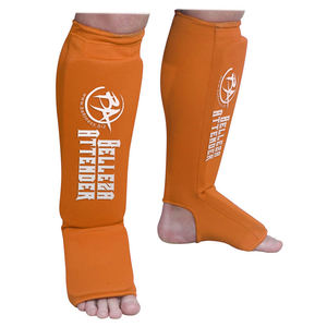 Espinilleras Elásticas de Protección Profesional 2025 con Cierre de Velcro para Kickboxing, Muay Thai, MMA, Karate, Taekwondo, Calcetines de Sparring - Product Image 1
