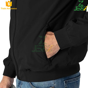 Chaqueta Bomber Ligera con Cierre para Hombre, Chaqueta Cortavientos Informal y Moderna, Ropa Exterior Cómoda y Elegante para Invierno - Product Image 4