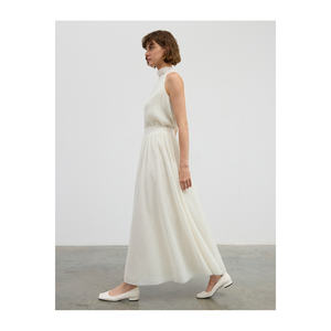 Jupe longue en tulle à pois doux - Product Image 2