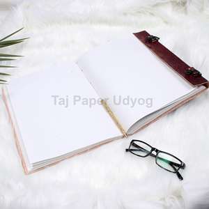 Journal en cuir véritable A4, couleur marron, double fermoir, cadenas en C, agenda gaufré Dragon, carnets de croquis en cuir antique faits à la main - Product Image 3