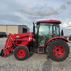 Excelente Proveedor, Potente Tractor TYM T654 Multifuncional Usado con Cargador, 67HP, 4x4, Buen Precio, Tractor Agrícola - Product Image 1