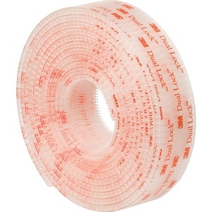 3M SJ356B Dual Lock <b>Fastener</b> Translucent Pressure-Sensitive 2.5 m Long 25 mm Wide Blister Pack 2.5 m Long 25 mm Wide - Product Image 1