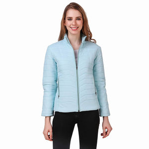 Chaqueta Acolchada para Mujer, Precios de Fábrica OEM, Informal, Transpirable, Ecológica, Chaqueta de Lona para Invierno, Hecha en Pakistán - Product Image 1