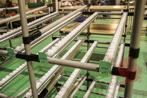 Chariot à rouleaux antistatique ECCO fabriqué par Sukavina du Vietnam TLSS025 - Product Image 4