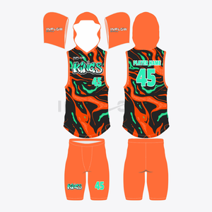 Camisetas de Compresión sin Mangas, Nuevo Diseño, Uniformes Deportivos con Bandera, Uniformes de Sublimación sin Mangas para Juegos de Liga 7v7 - Product Image 4