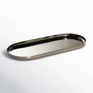 Excellent design plateau à chocolat plateaux de service en métal artisanat café restaurants fournitures plateau à sandwich au fromage de style vintage - Product Image 4