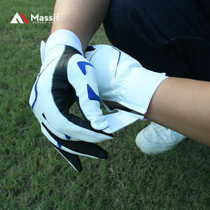 Gants de frappeur de baseball de softball en cuir de protection des mains respirants personnalisés à vendre - Product Image 4