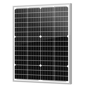 Panneau solaire monocristallin Newpowa 40W 10BB Cellules NPA40S-12J-N 18V sans cadre certifié TUV - Product Image 1