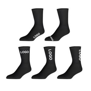 Chaussettes décontractées tricotées pour hommes et femmes, fabrication au Pakistan, vente en gros, design personnalisé, impression numérique, logo personnalisé, chaussettes d'hiver anti-salissures - Product Image 2