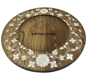 Nueva bandeja de chocolate de diseñador árabe Forma redonda Hecho a mano Venta caliente Restaurante Ware Venta al por mayor Lujo Nueva bandeja de chocolate - Product Image 3