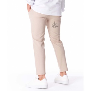 กางเกงลำลองชายเอวยางยืดกางเกงฟอกสีกางเกงลำลองออกแบบโลโก้ได้ตามต้องการ - Product Image 5