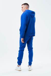 Survêtements 100% polyester, manches longues, respirants, vêtements décontractés d'hiver, multicolores, motif uni, col à capuche, personnalisation complète - Product Image 4