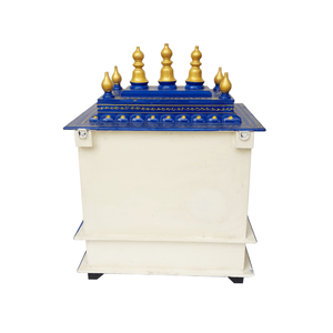 Impresión Decorativa de Arte de Templo en Azul y Blanco, Decoración de Pared Tradicional de Arte de Templo en Azul y Blanco para Decoración del Hogar y Regalos - Product Image 6