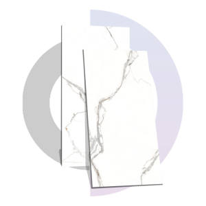 Azulejos de porcelana blanca ELITE BIANCO 600x1200MM / 24X48 Azulejos de primera calidad con aspecto de mármol blanco, resistentes al agua y antideslizantes. - Product Image 3