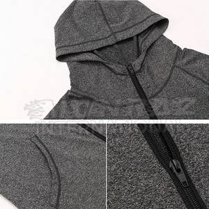 Sudadera con capucha de compresión con agujeros para hombres personalizada 2025 a la venta Sudadera con capucha de compresión con pulgar - Product Image 4