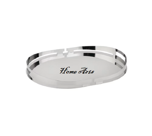 Advantageous Design Food Serving Tray Premium Quality Stainless Steel <b>Chocolates</b> Dates Tray For Home Hotel Use - Product Image 2