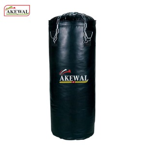 Akewal Nouveaux sacs de frappe robustes de couleur noire pour l'entraînement de boxe avec logo imprimé personnalisé - Product Image 2