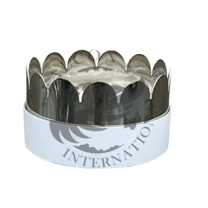 Gold Plated Home Decorative Food Serving <b>Bowl</b> With Footed Base High Quality Metal Table Top for Sale Unique Flower <b>Bowl</b> - Product Image 4