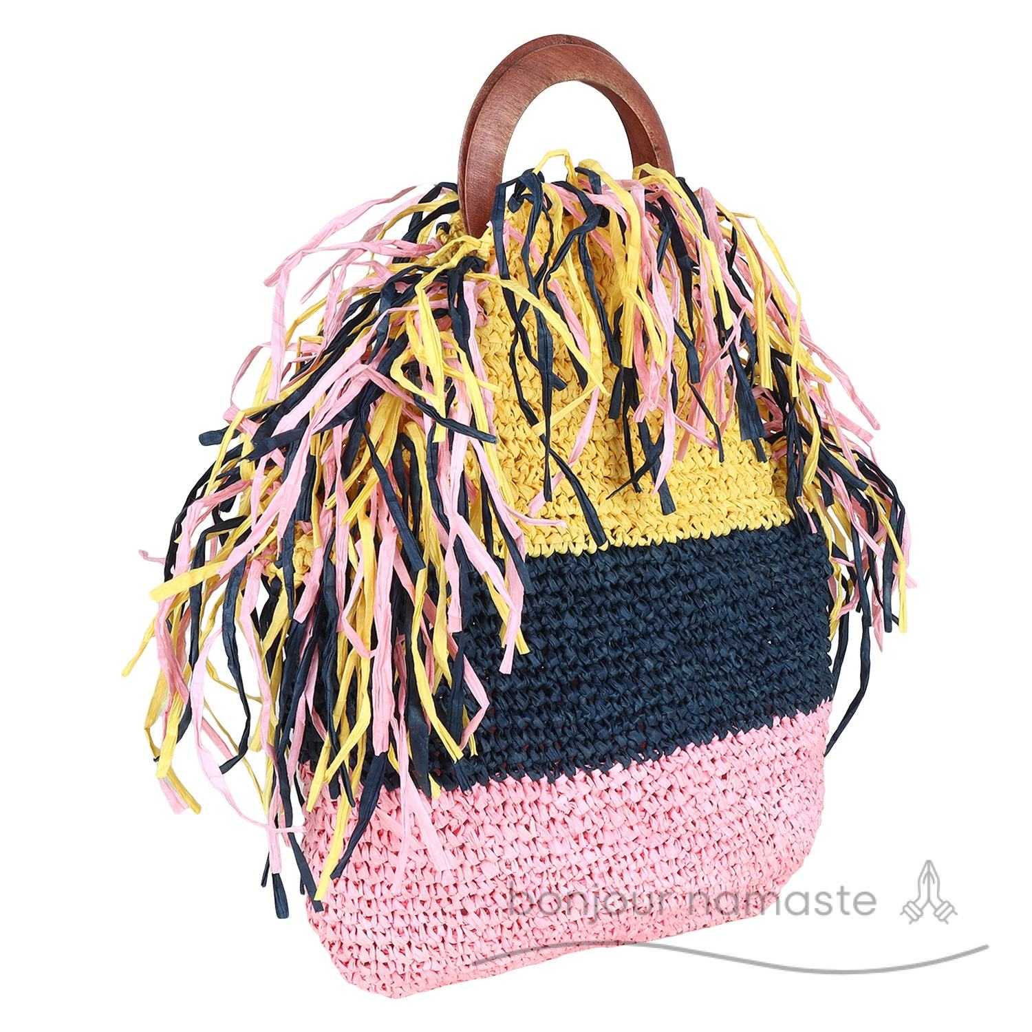 Yellow, Pink & Navy - Open to customize