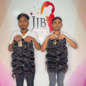 Precio al por mayor de fábrica Paquetes de tejido de cabello liso vietnamita, proveedores de cabello humano de templo indio crudo rizado natural - Product Image 1