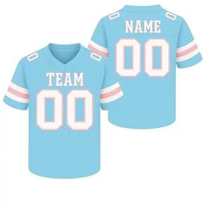 Custom American Football 3D Printed Polyester Jersey Team Name Number Stitched Football <b>Shirt</b> Mesh Breathable Rugby Jersey - Product Image 6