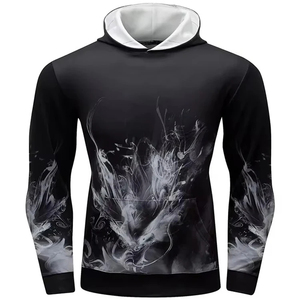 Meilleur prix, créez votre propre design de marque, sweat-shirt de sport sublimé 320 g/m², sweat-shirt à capuche sublimé - Product Image 4