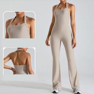 Ropa Deportiva para Niñas, Rompers de Yoga, Ropa de Gimnasio, Ropa Deportiva, Logotipo Personalizado, Tallas Grandes, Monos Deportivos para Mujer - Product Image 3