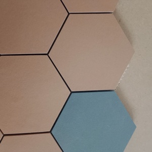 Azulejos de mosaico de cerámica de porcelana de cuerpo completo hexagonal de 4 pulgadas para pared y suelo 260x300mm - Product Image 2