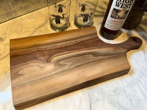 NOUVELLE PLANCHE DE BOUCHER RECTANGLE À DÉCOUPER EN BOIS Planche à découper écologique durable et recyclée pour la maison et le restaurant - Product Image 5