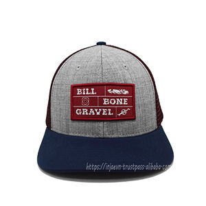 Adjustable Logo & Color 6-Panel Soft & Cool Cotton Mesh <b>Trucker</b> <b>Cap</b>, <b>Vintage</b> & Innovative Style Sport Hat, Crafted in Vietnam - Product Image 1