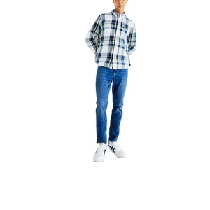 Jeans fuselés bon marché de haute qualité en gros pour hommes jeans skinny personnalisés pour hommes jeans en denim pour hommes directement de l'usine de BD - Product Image 3