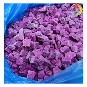 Pitaya roja congelada para alimentos y bebidas, cubos de fruta de dragón IQF congelados dulces 20x20mm, fruta de dragón congelada rápida IQF para jugo - Product Image 6