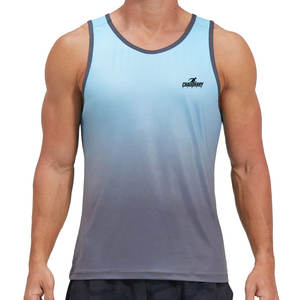 Camiseta sin Mangas Hecha con el Mejor Material, Diseño de Logotipo Personalizado, Camiseta sin Mangas de Venta Caliente, MOQ Bajo, Camiseta sin Mangas para Hombre - Product Image 2