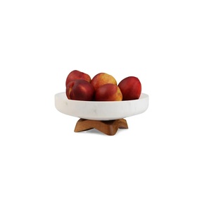 Bol de mármol para frutas y dulces, cuenco multifuncional para frutas y ensaladas, redondo, a precio de fábrica - Product Image 5