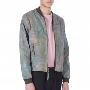 Veste Pour Hommes Varsity Jacket Design Streetwear Personnalisé Coupe Confortable Ourlet Côtelé Look Bomber Élégant Fermeture Avant à Bouton - Product Image 5