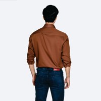 Chemise Henley en coton et lin pour homme, style nouveau, décontractée, col montant, manches longues, style hippie