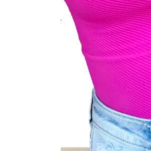 Meilleure vente Débardeurs 100% coton de qualité supérieure pour femmes perlés tricotés par sublimation coupe ajustée dans des couleurs unies pour tous les âges - Product Image 6