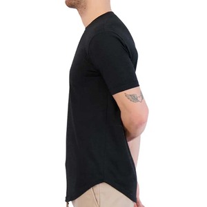 Wholesale Bamboo Cotton Blend Blank T-<b>shirts</b> Plain Sustainable Retail Fit Eco Conscious Apparel Bulk Supplier For Europe - Product Image 3